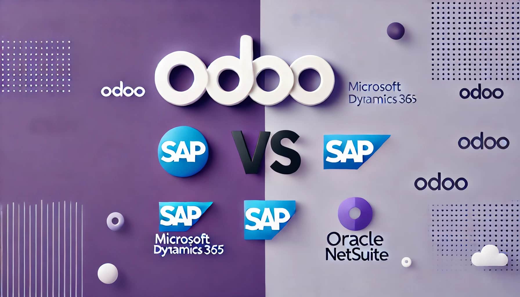 Odoo vs other ERP software comparison for SMEs